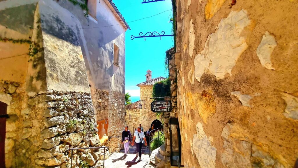 Inside Éze village, Éze