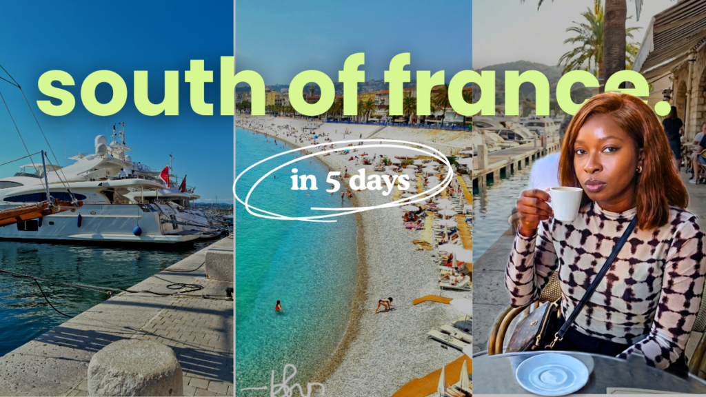thumbnail for travel vlog to the South of France