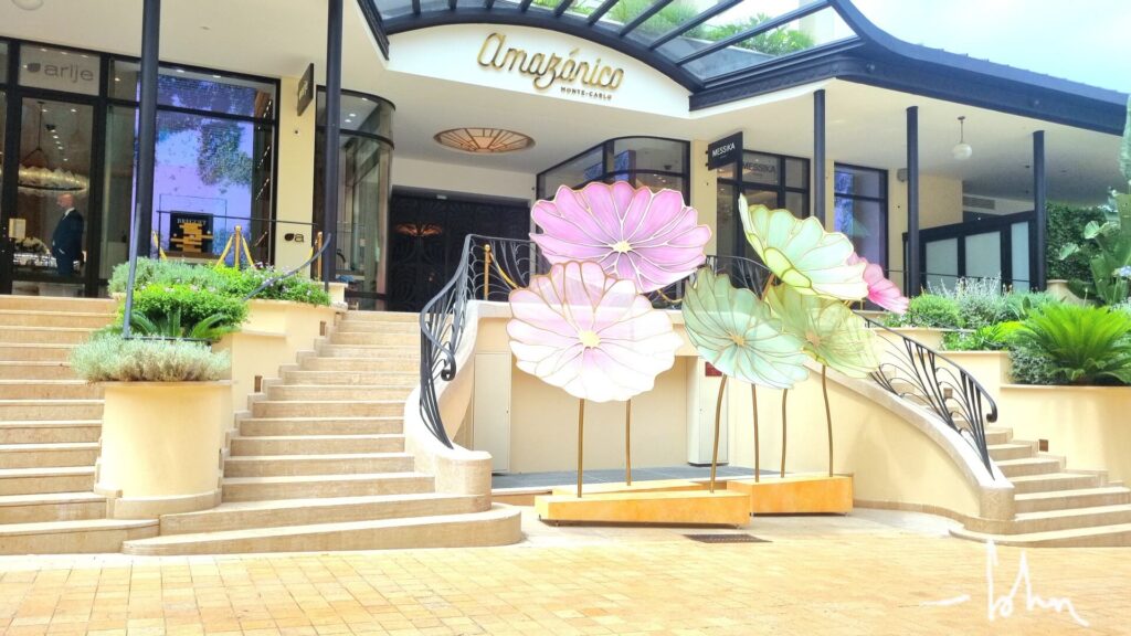 A shopping beside the Monte Carlo Casino for a day trip guide to Monaco.