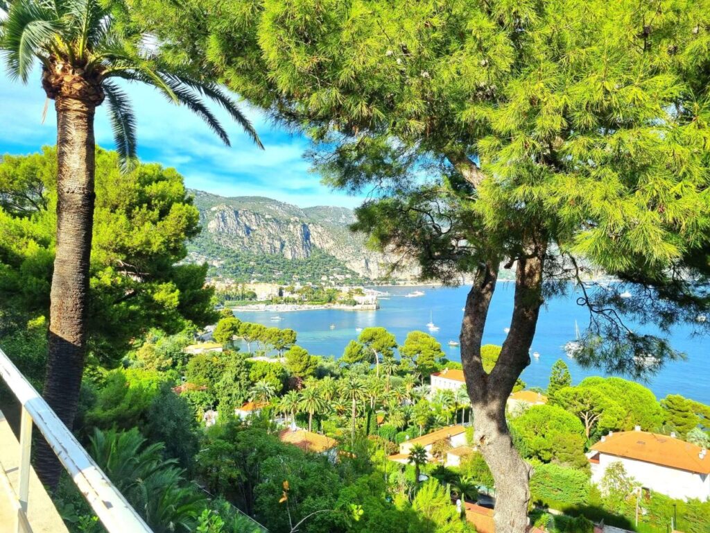 View of the beach from Rothschild Villa1, Villefranche-sur-mer