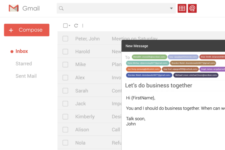Gmass cold email tools for freelancers and creators.