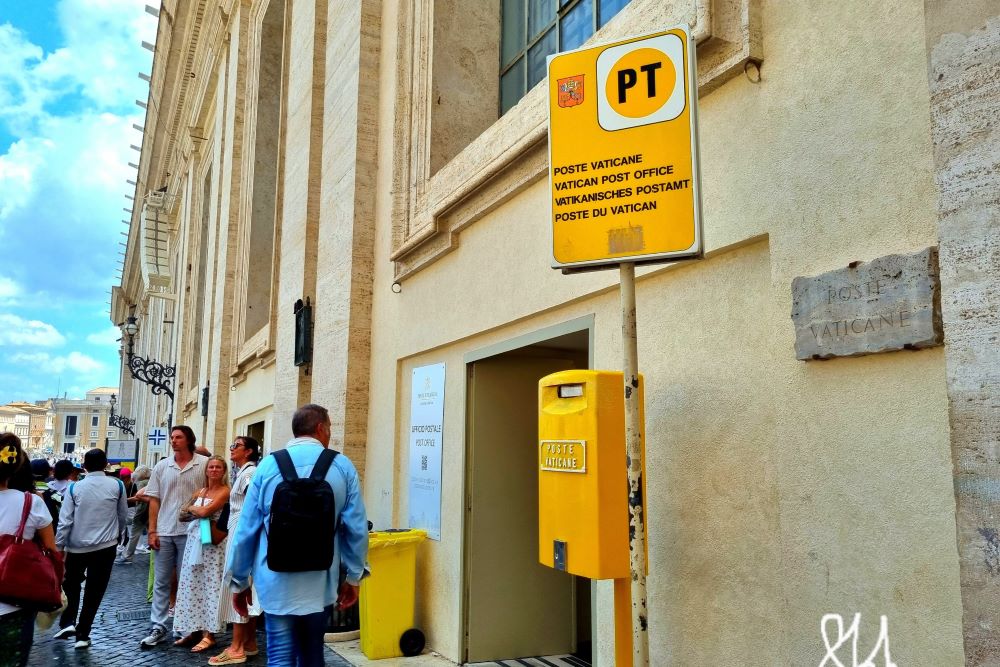 Spend one day in Vatican City and send a post card.